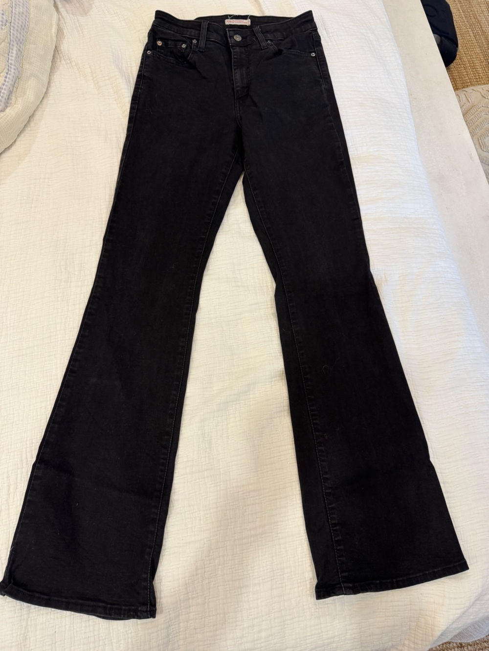 Levi's Black High Rise Bootcut